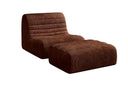 Designfauteuil Remo in Ribstof
