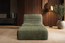 Designfauteuil Remo in Ribstof
