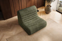 Designfauteuil Remo in Ribstof