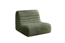 Designfauteuil Remo in Ribstof