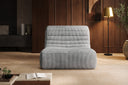 Designfauteuil Remo in Ribstof