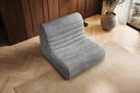 Designfauteuil Remo in Ribstof