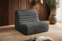 Designfauteuil Remo in Ribstof