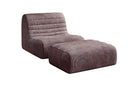 Designfauteuil Remo in Ribstof