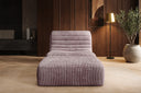 Designfauteuil Remo in Ribstof