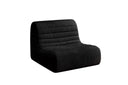 Designfauteuil Remo in Ribstof