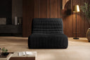 Designfauteuil Remo in Ribstof