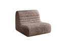 Designfauteuil Remo in Ribstof