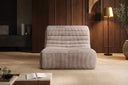 Designfauteuil Remo in Ribstof