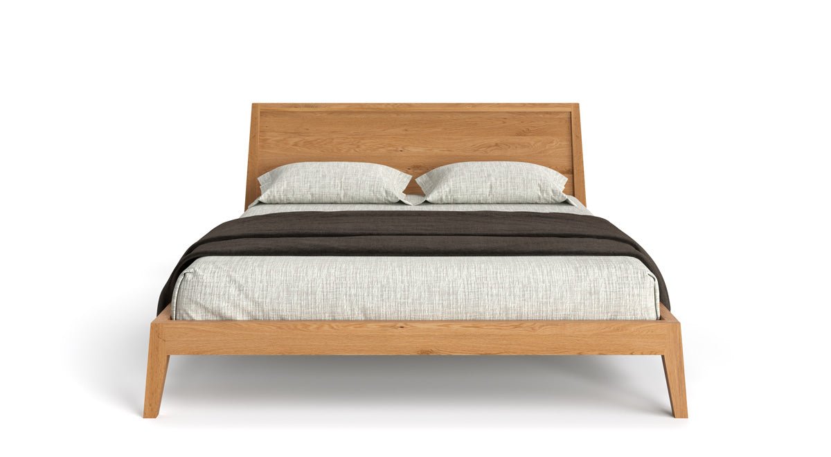 Designer houten bed Kaja van massief eikenhout