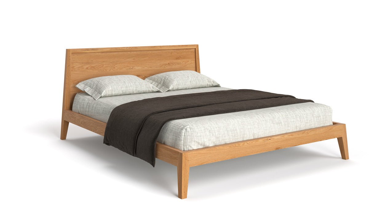 Designer houten bed Kaja van massief eikenhout