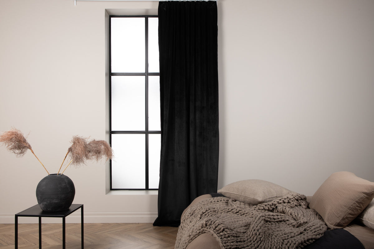 Gordijnenset Anny – fluweeluitstraling in vele kleuren