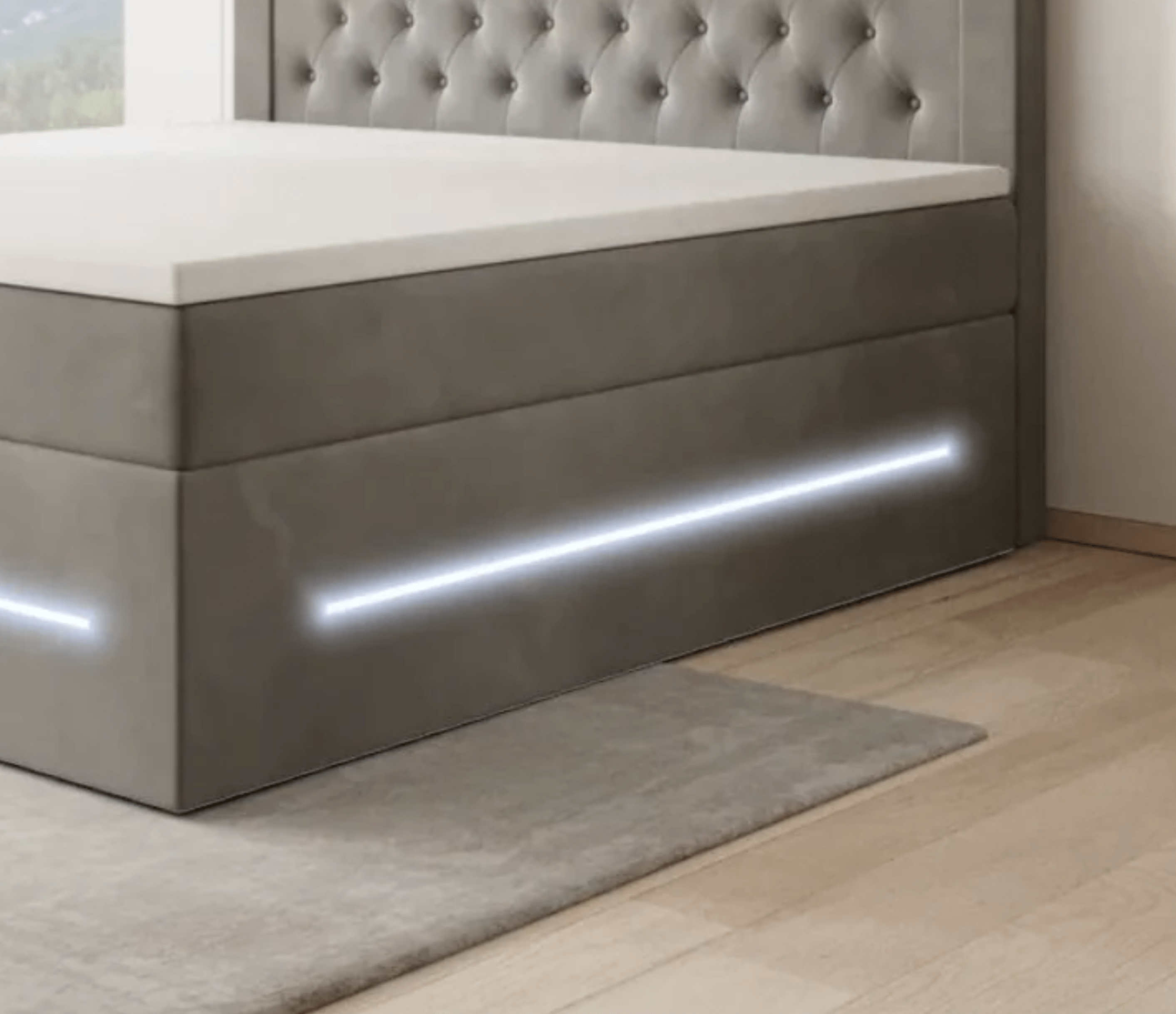 LED-strips zijdelings aanbrengen