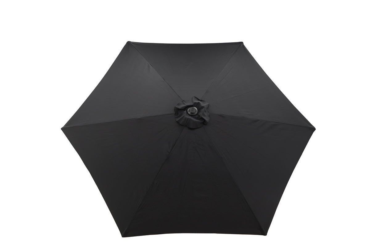 Sonnenschirm Mimor – Ø300 cm in Schwarz