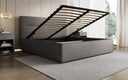 Designer gestoffeerd bed Merry Stof met opbergruimte