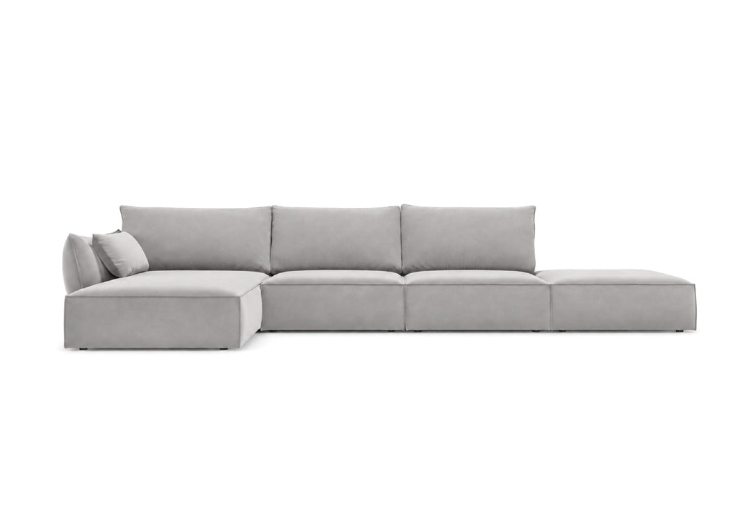 Designerbank Nuvola L Open in Fluweel