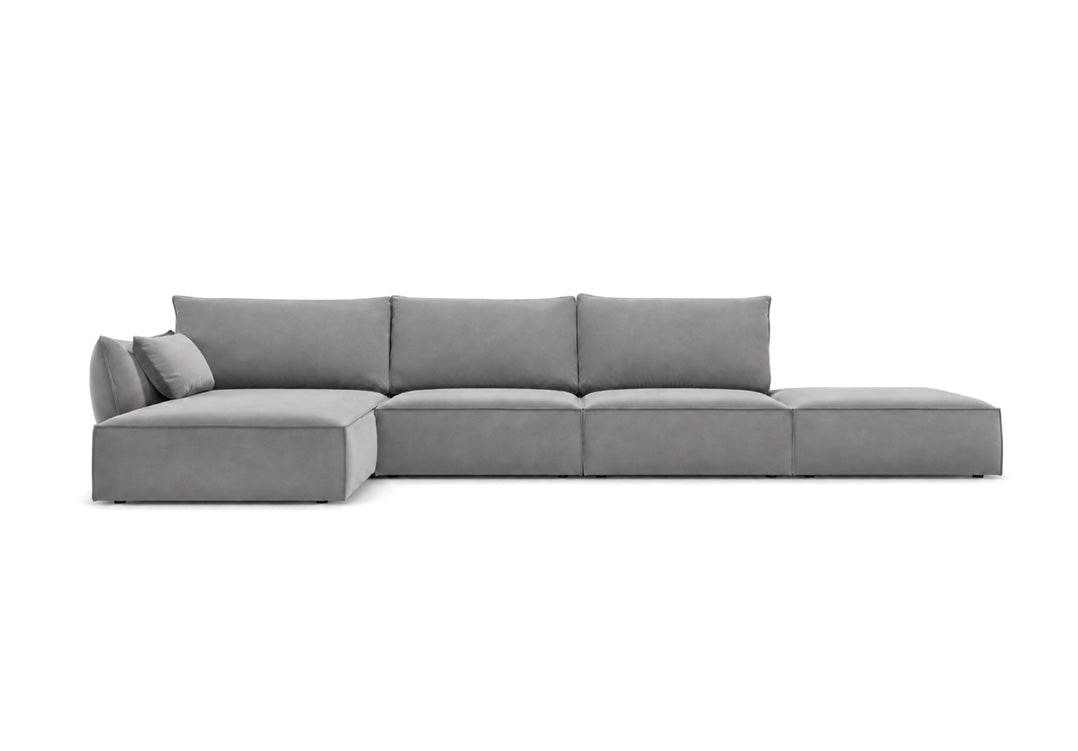 Designerbank Nuvola L Open in Fluweel