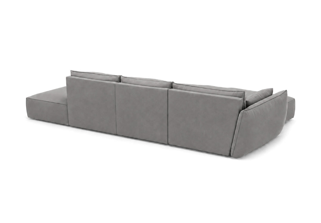 Designerbank Nuvola L Open in Fluweel