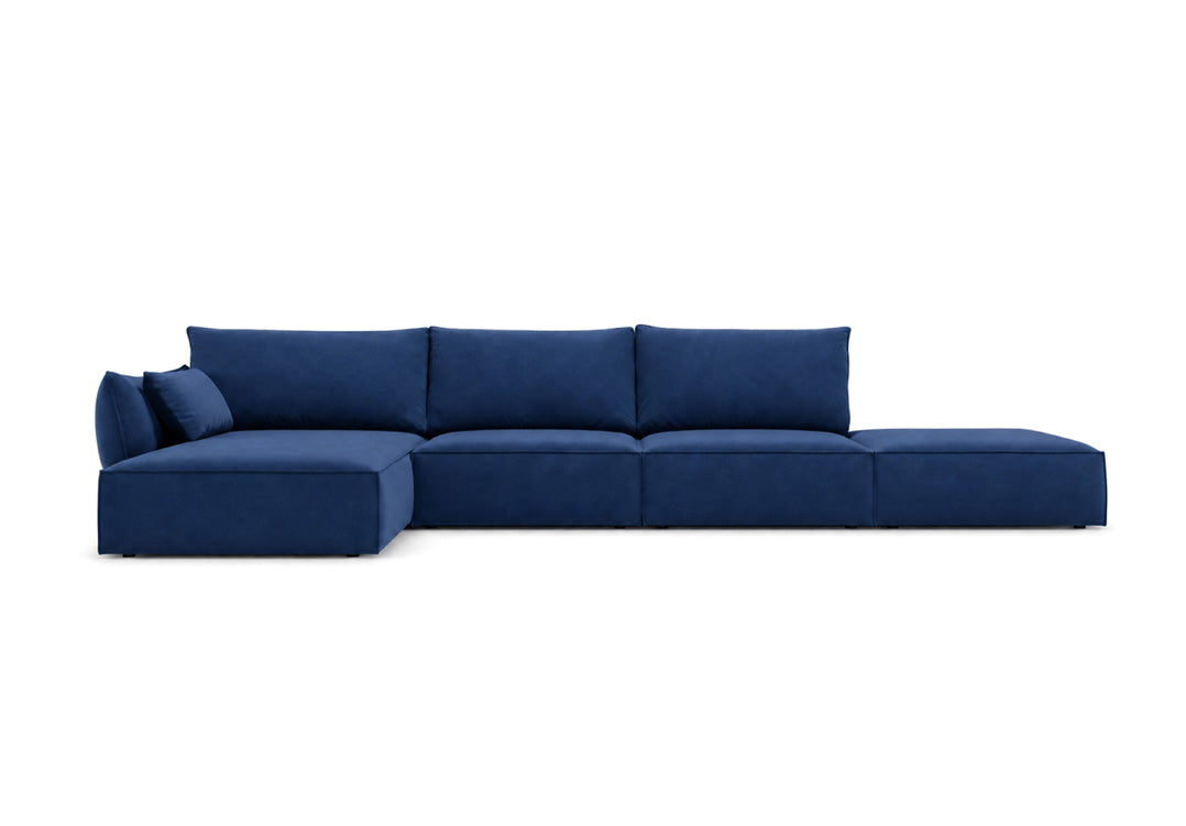 Designerbank Nuvola L Open in Fluweel