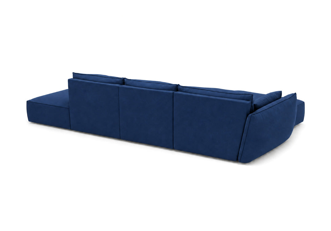 Designerbank Nuvola L Open in Fluweel