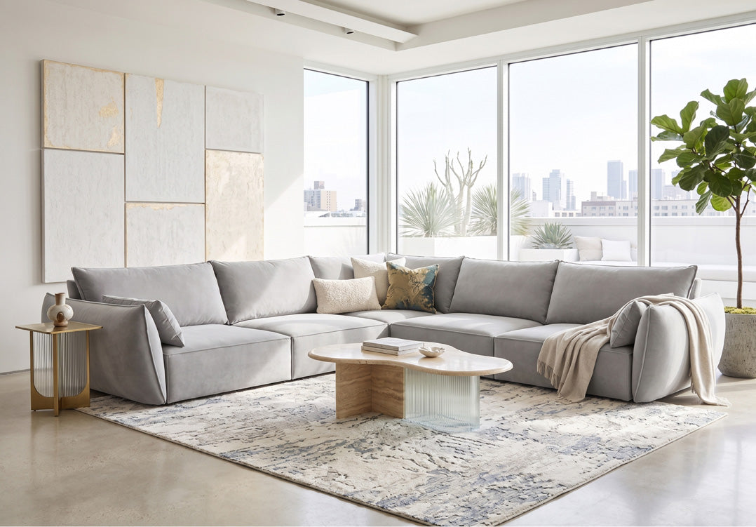 Designbank Nuvola L Maxi in Fluweel