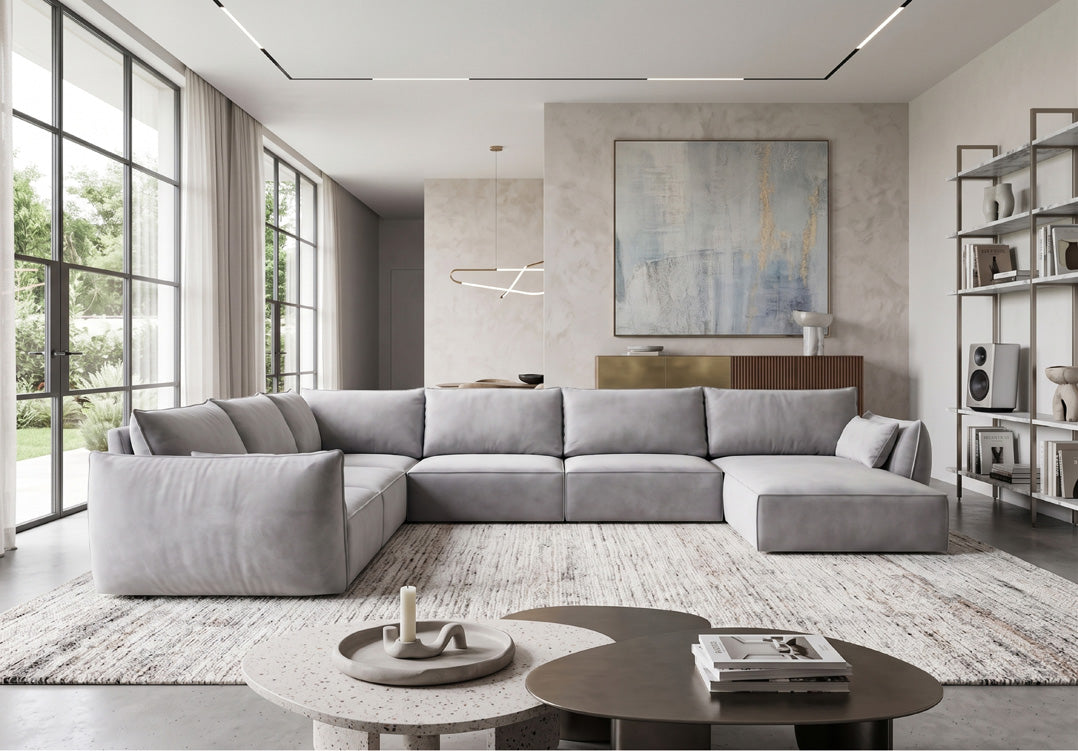 Designbank Nuvola U in Fluweel