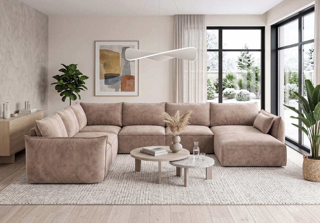 Designbank Nuvola U in Fluweel