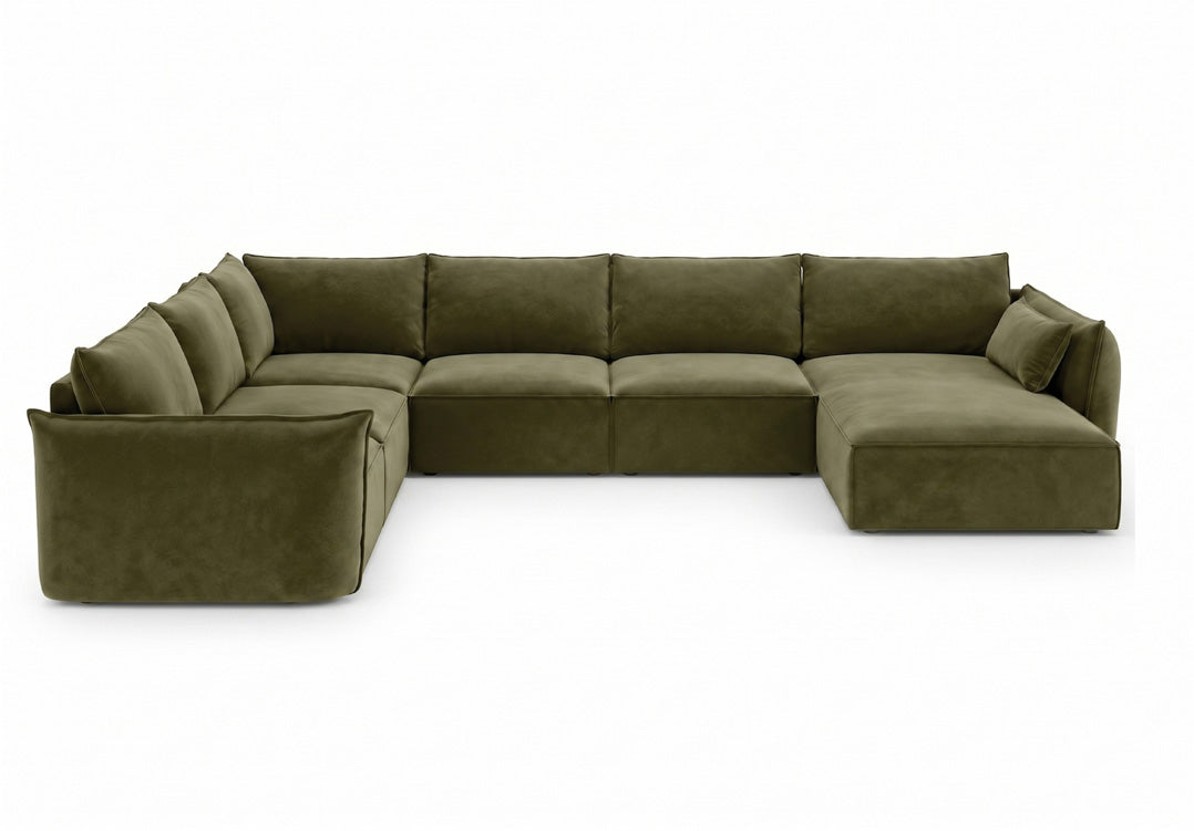 Designbank Nuvola U in Fluweel