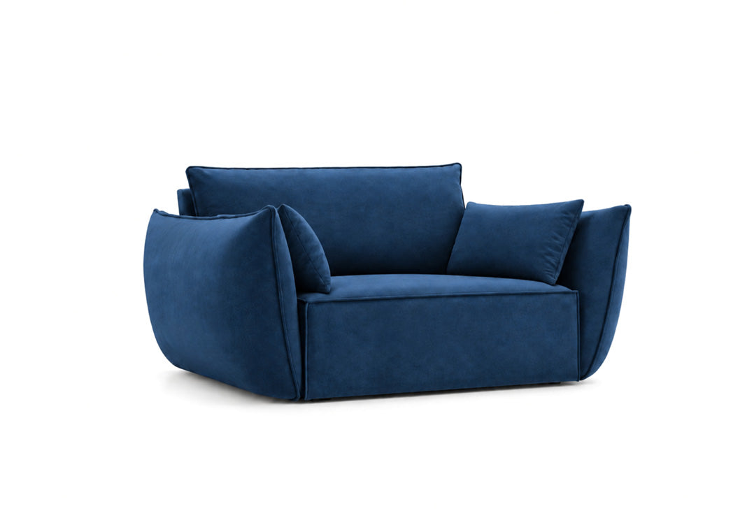 Designfauteuil Nuvola in Fluweel
