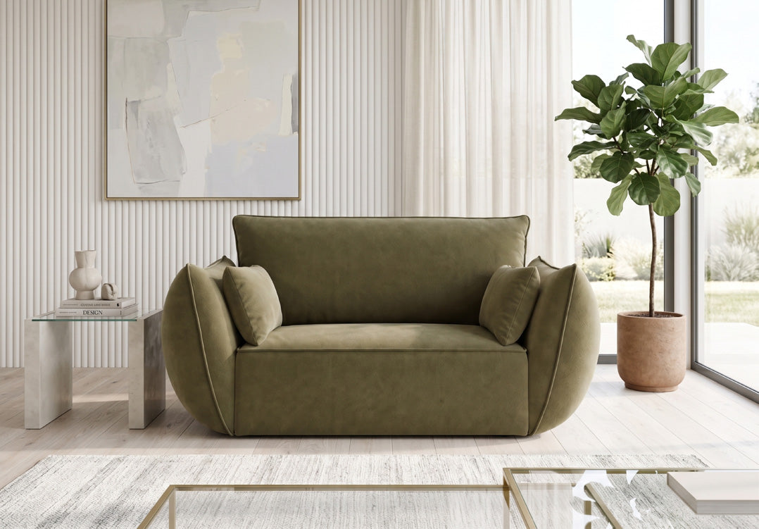 Designfauteuil Nuvola in Fluweel