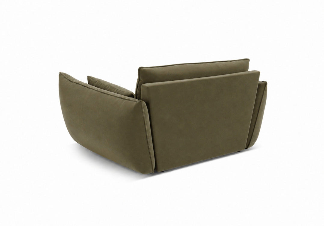 Designfauteuil Nuvola in Fluweel