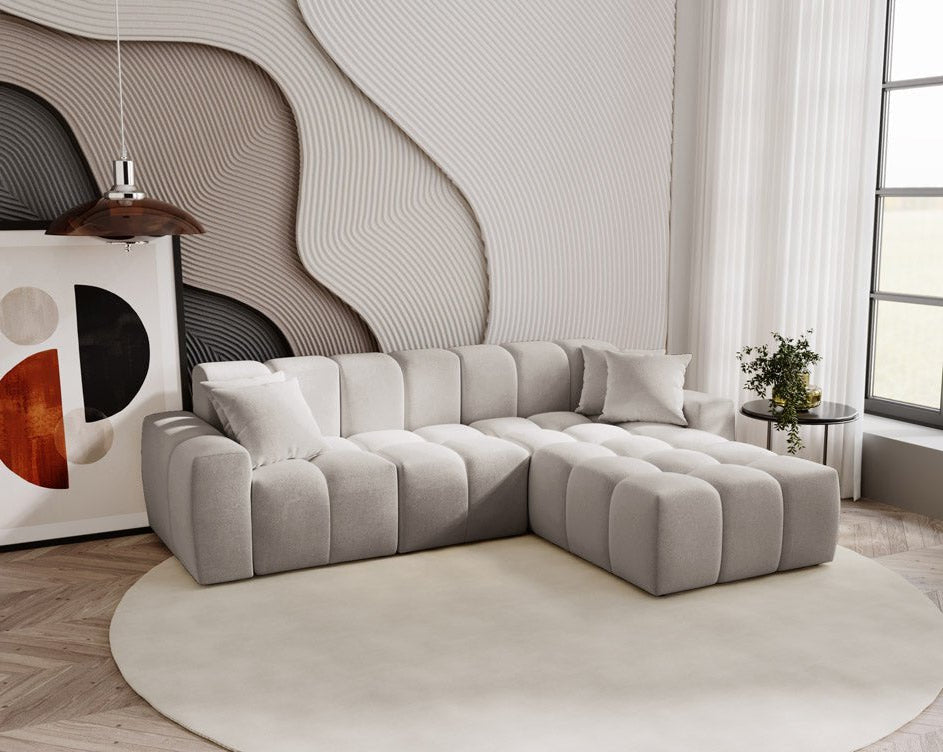 Designerbank Amber in fluweel