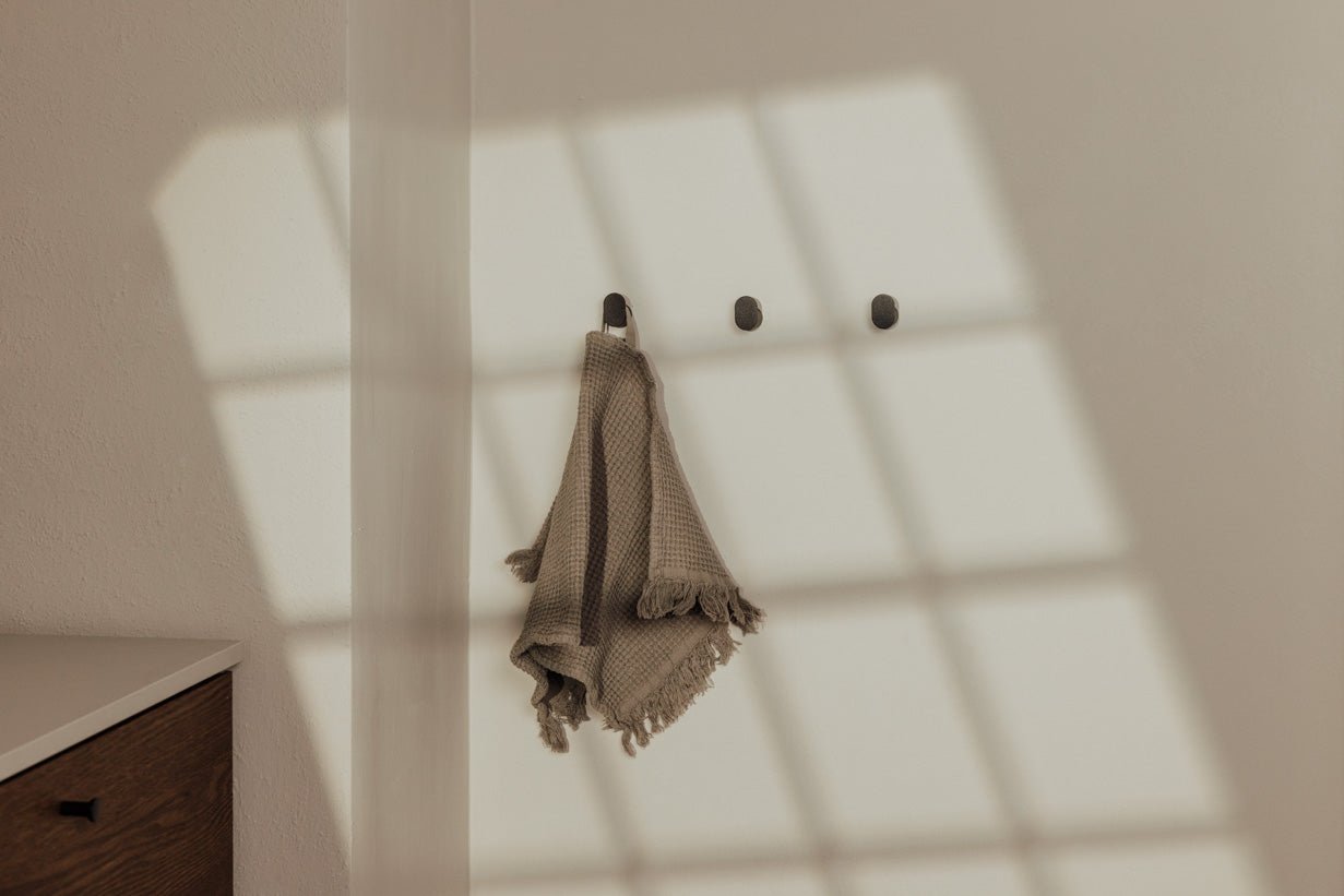 Kapstok/Kledinghaken Palo – Minimalistische wandhaken in set van 3 of 6