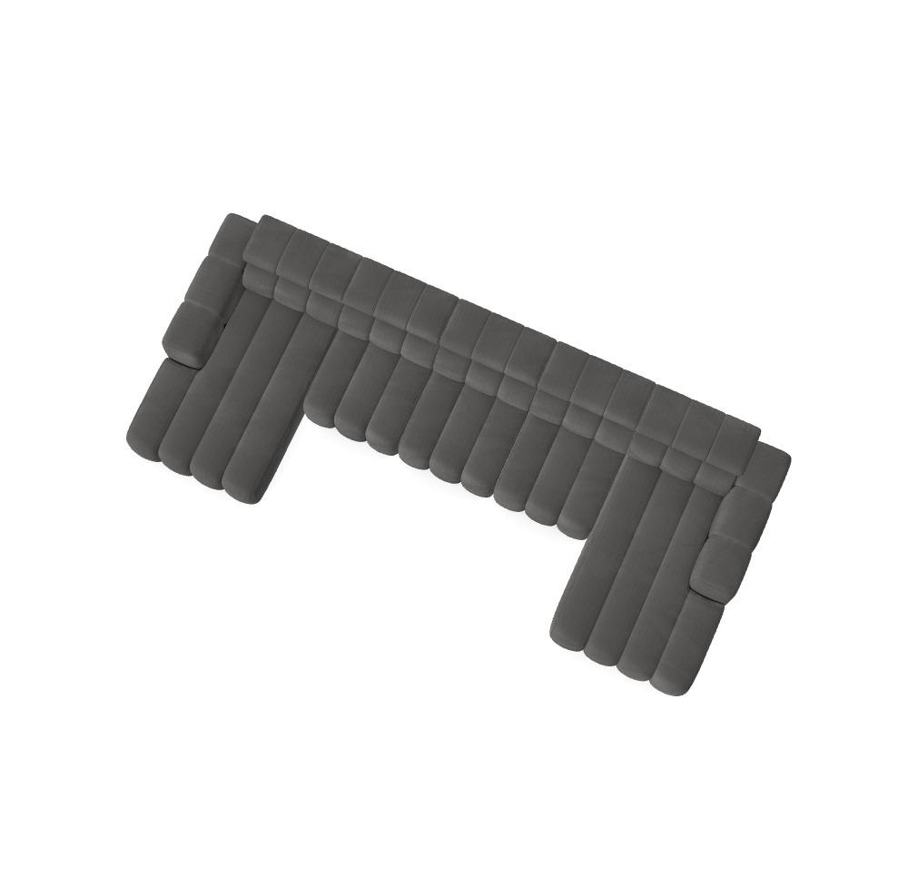 Modulair Sofa Zürich - Jouw gewenste configuratie EFSOWJ