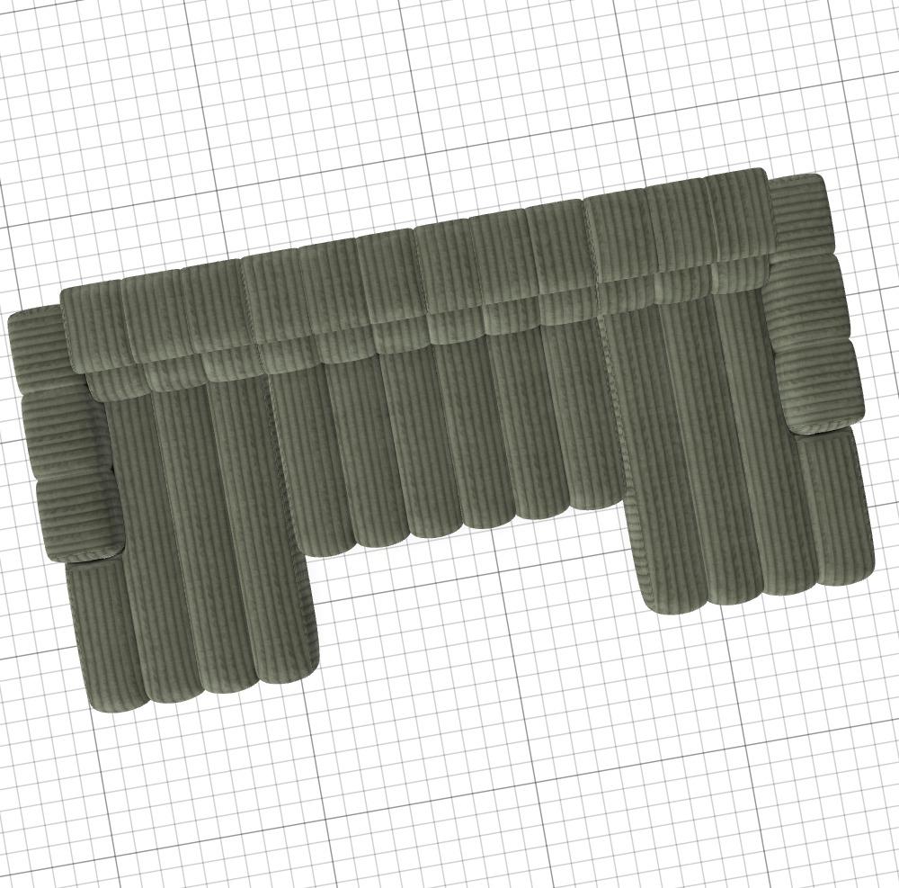 Modulair Sofa Zürich - Jouw gewenste configuratie JNVH5L