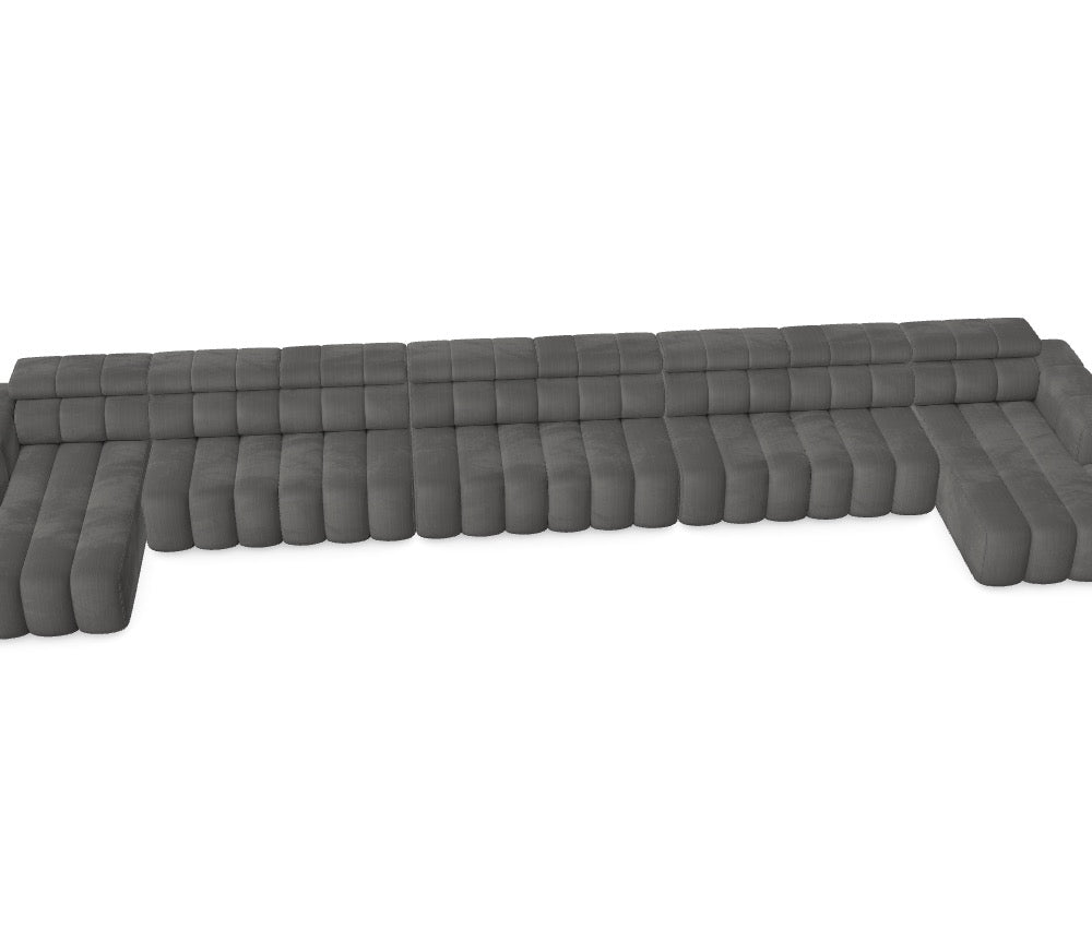 Modulaire bank Zürich - Jouw gewenste configuratie M_6A8P0B