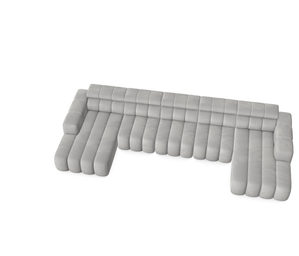 Modulaire bank Zürich - Jouw gewenste configuratie M_VB588C