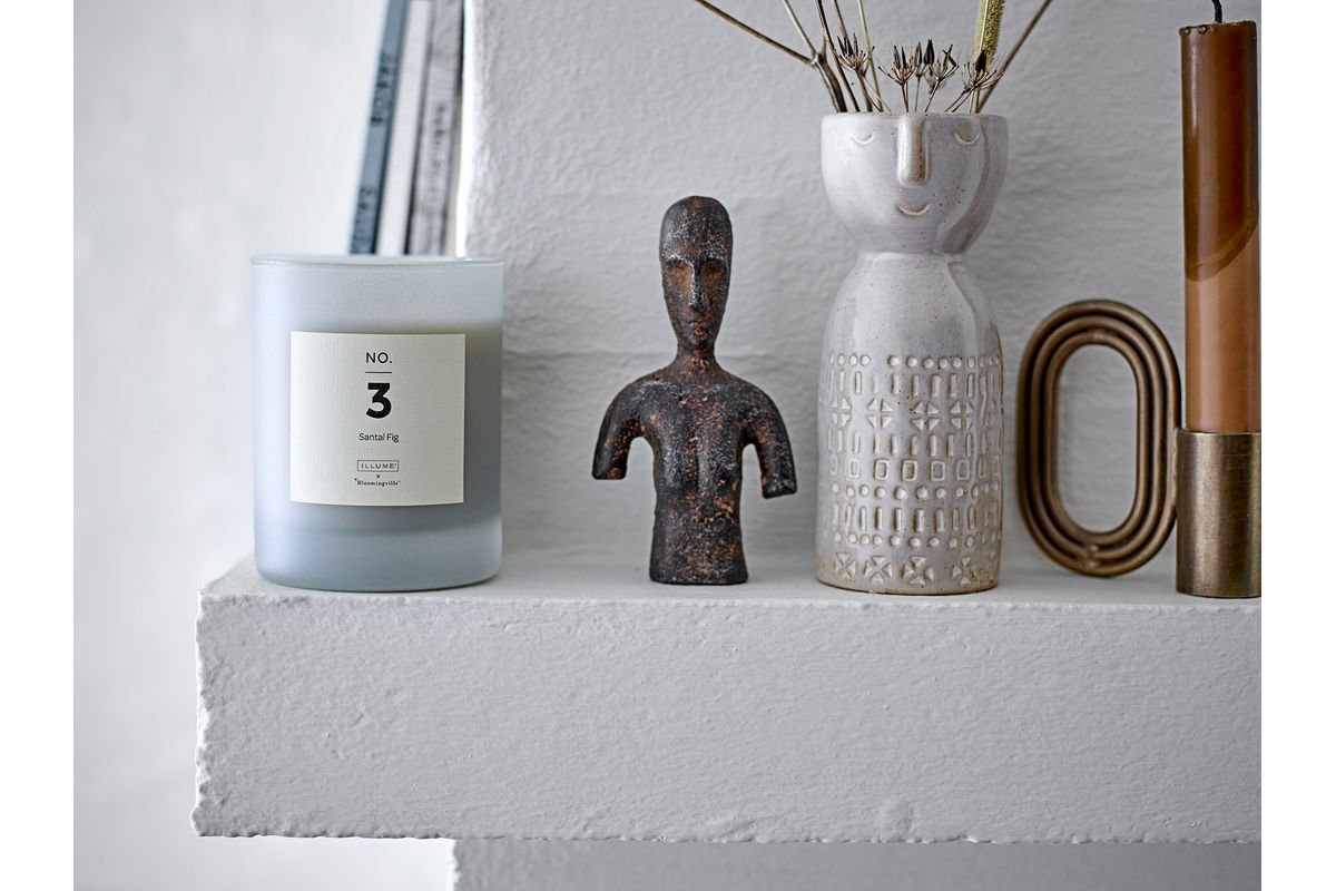 Vaas Yara - Wit, van steengoed