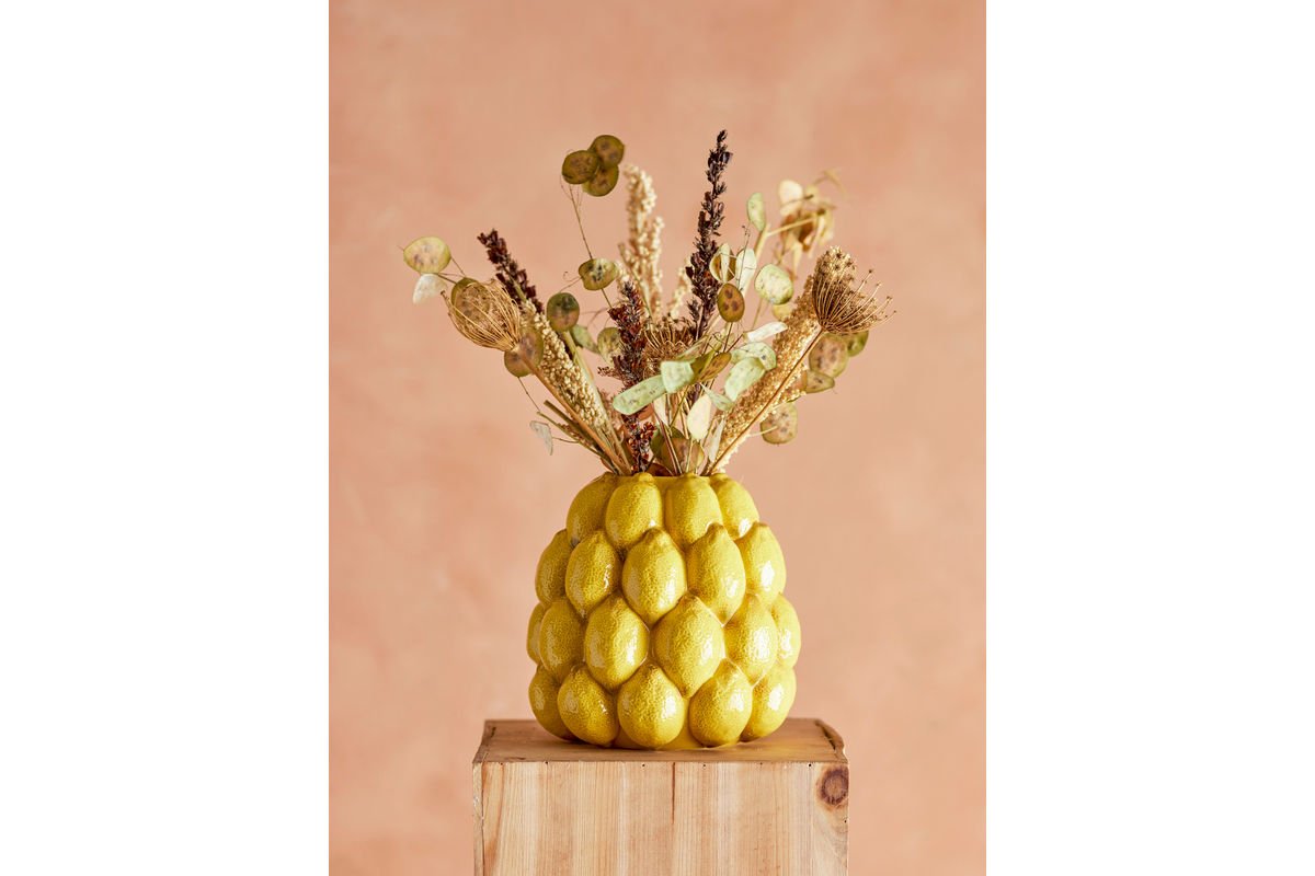 Vaas „Citria“ – Geel steengoed