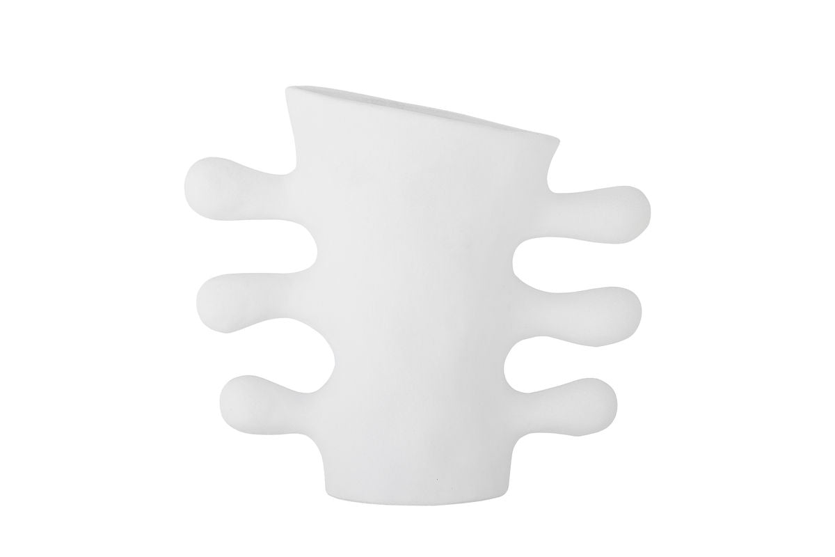 Vaas „Alvina“ – Wit steengoed