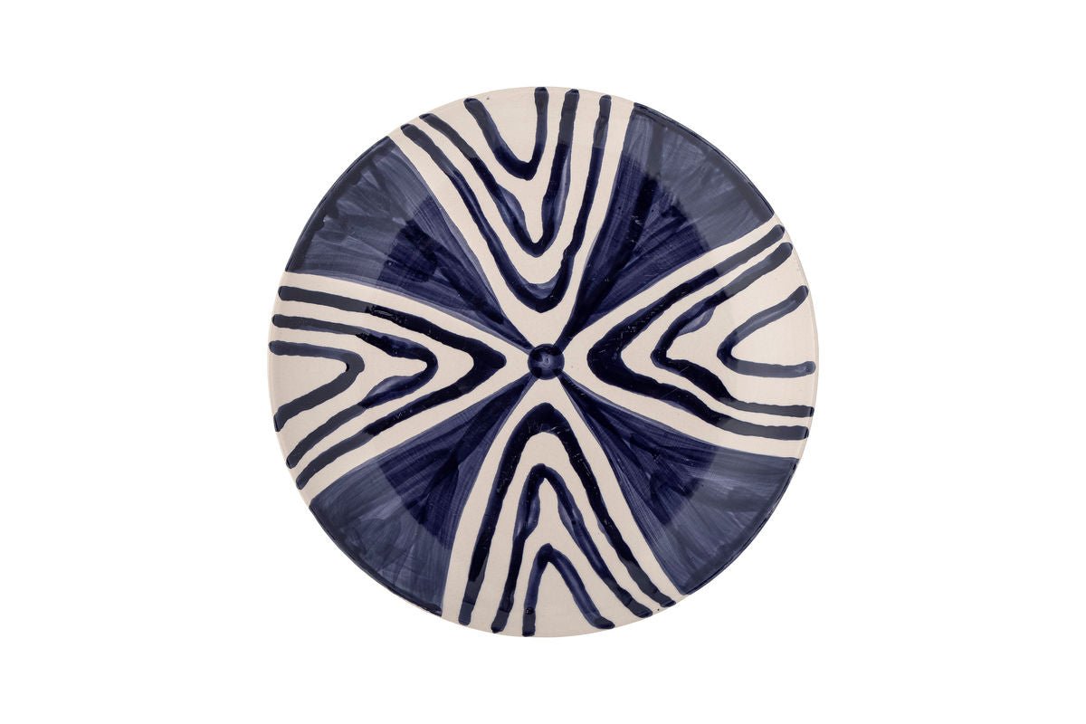 Teller Nolya – gemaakt van steengoed