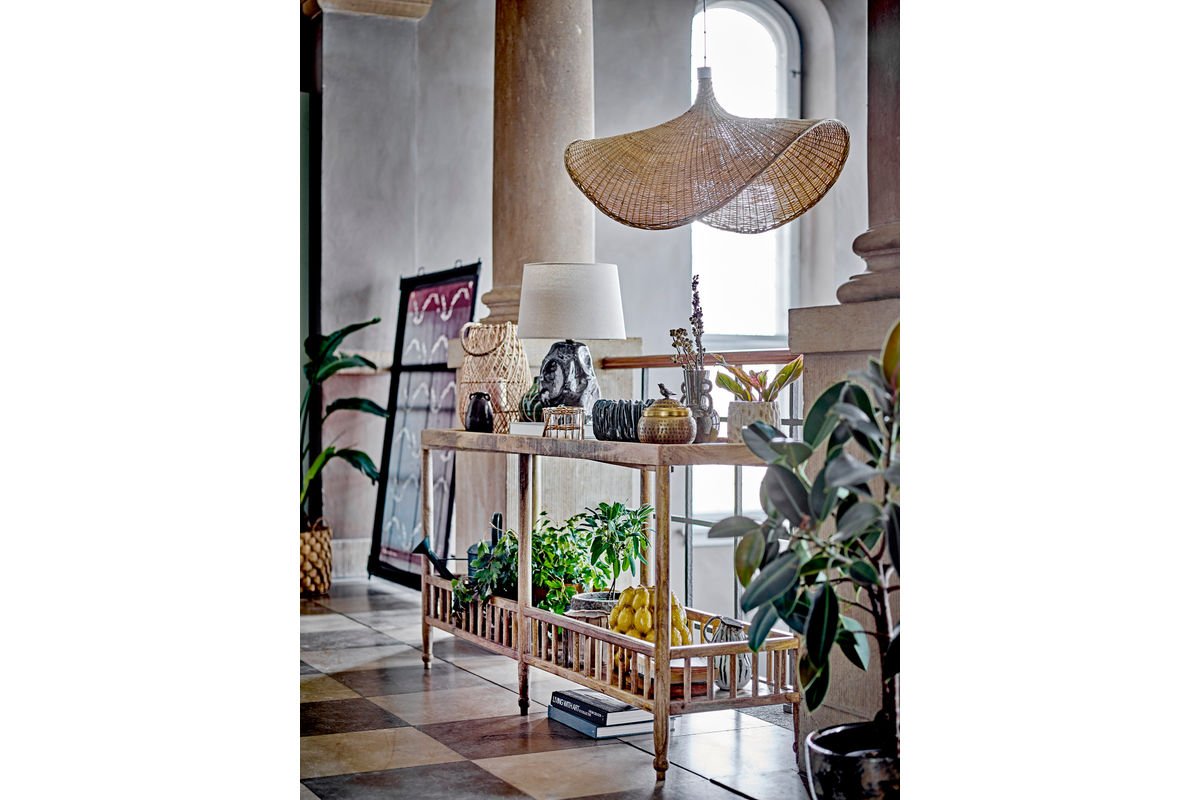 Bloempot Woodcut – met met de hand gesneden sleuven