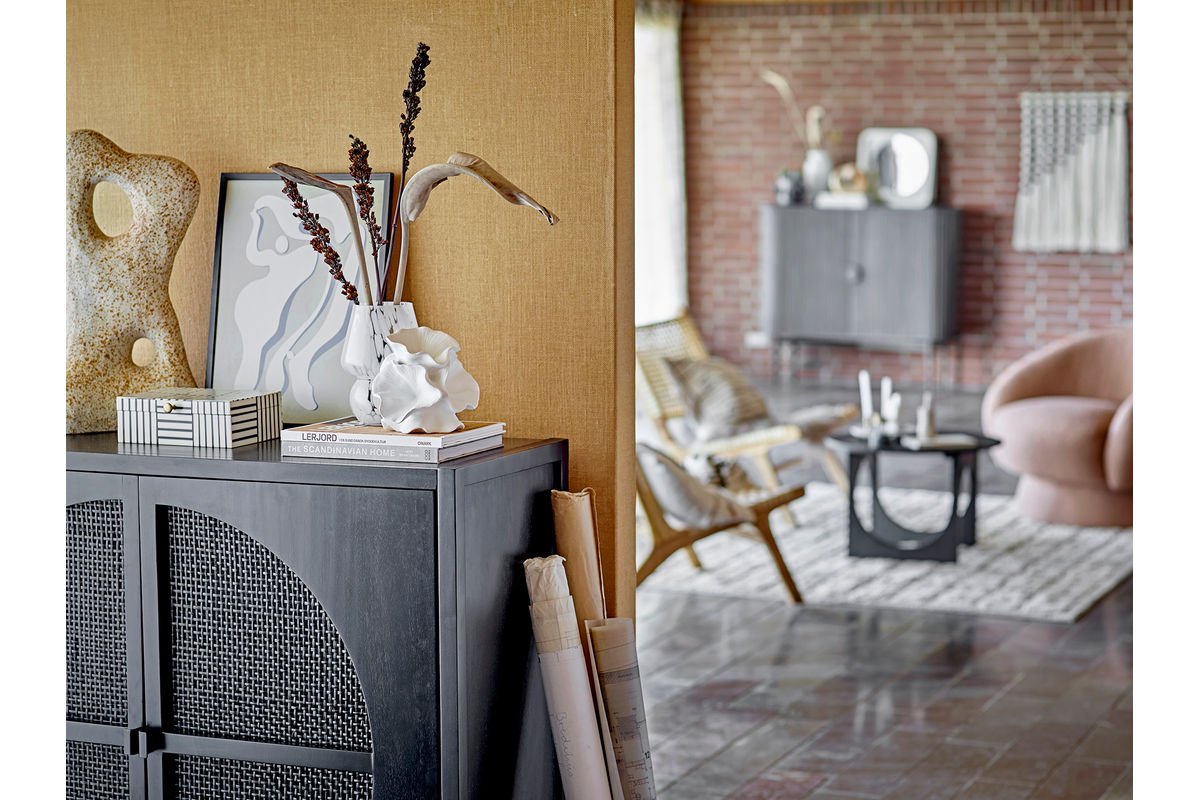 Vaas „Arelia“ – Wit glas