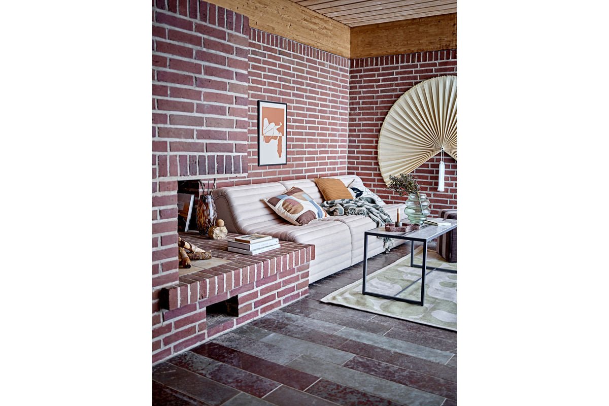 Plaid Yara – Groen, van gerecycled katoen