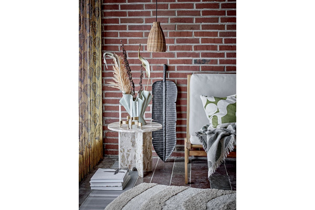 Plaid Yara – Groen, van gerecycled katoen