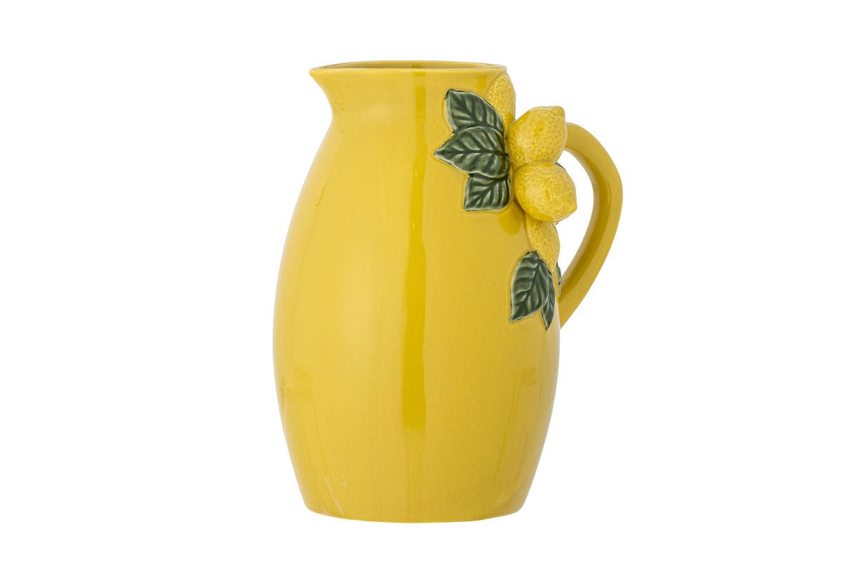 Krug Soleka – steengoed met citroendecoratie