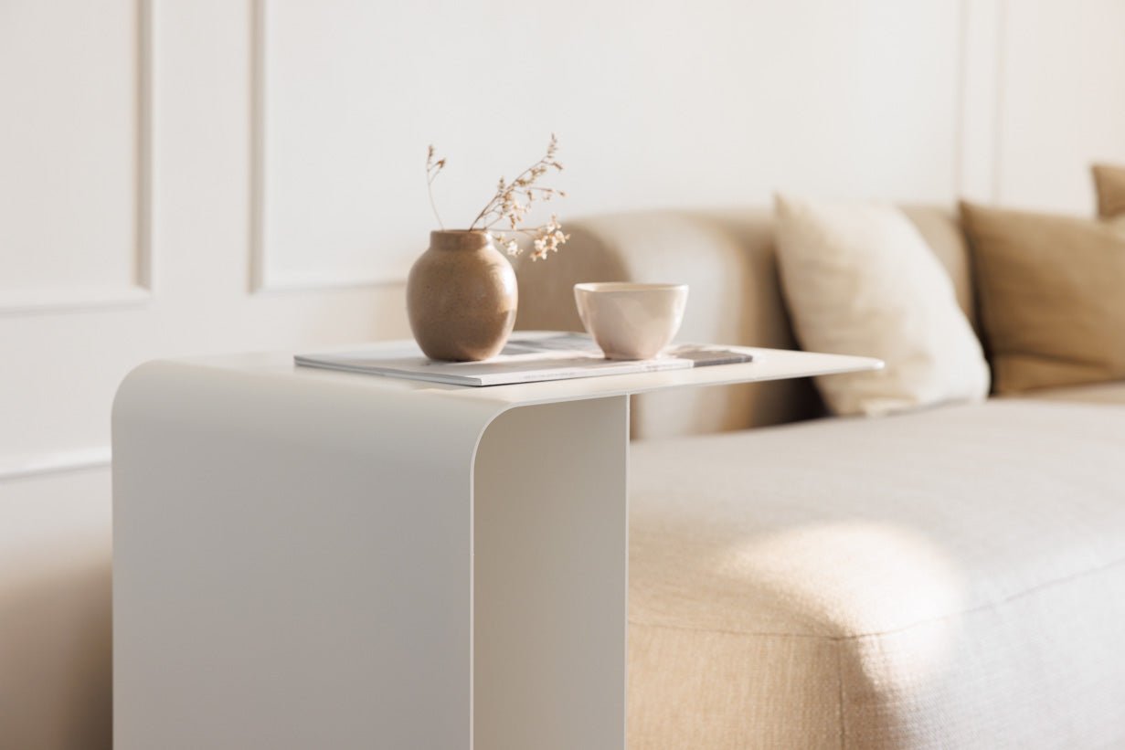 Salontafel/bijzettafel Cosmo – gepoedercoat Metaal in modern design