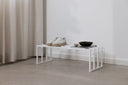 Schoenenrek Bovi – Industrieel ontwerp in Zwart, Cashew of Wit