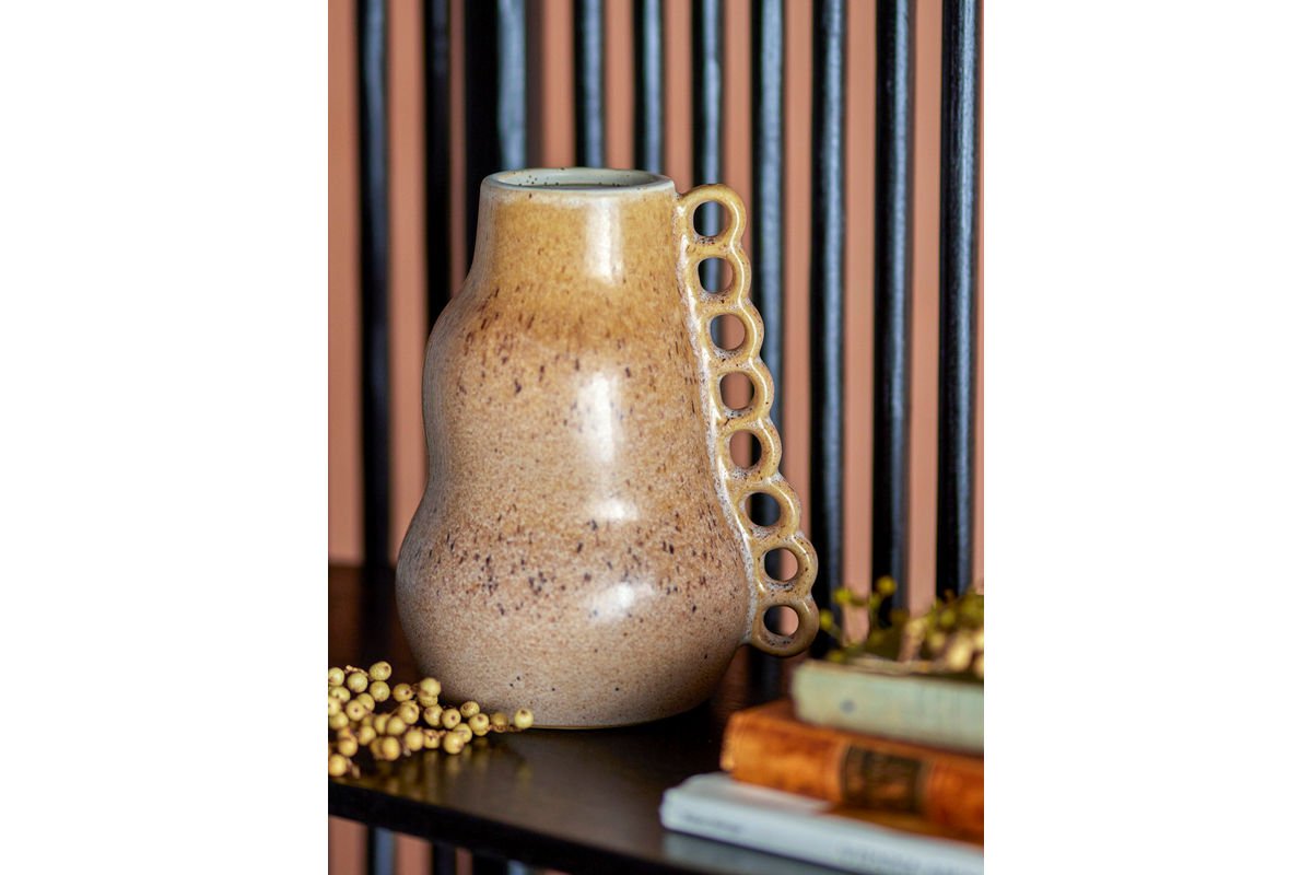 Vaas „Zahra“ – Bruin steengoed