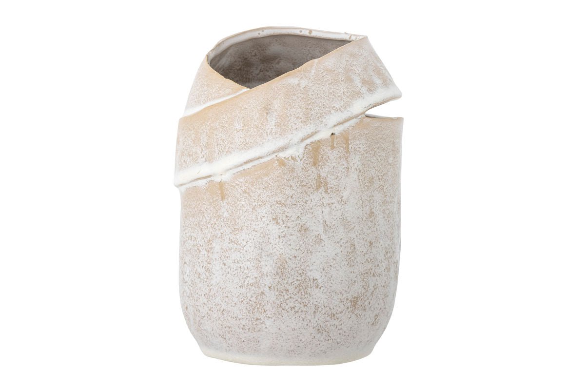 Vaas „Eluna“ – Natuurlijke kleur steengoed